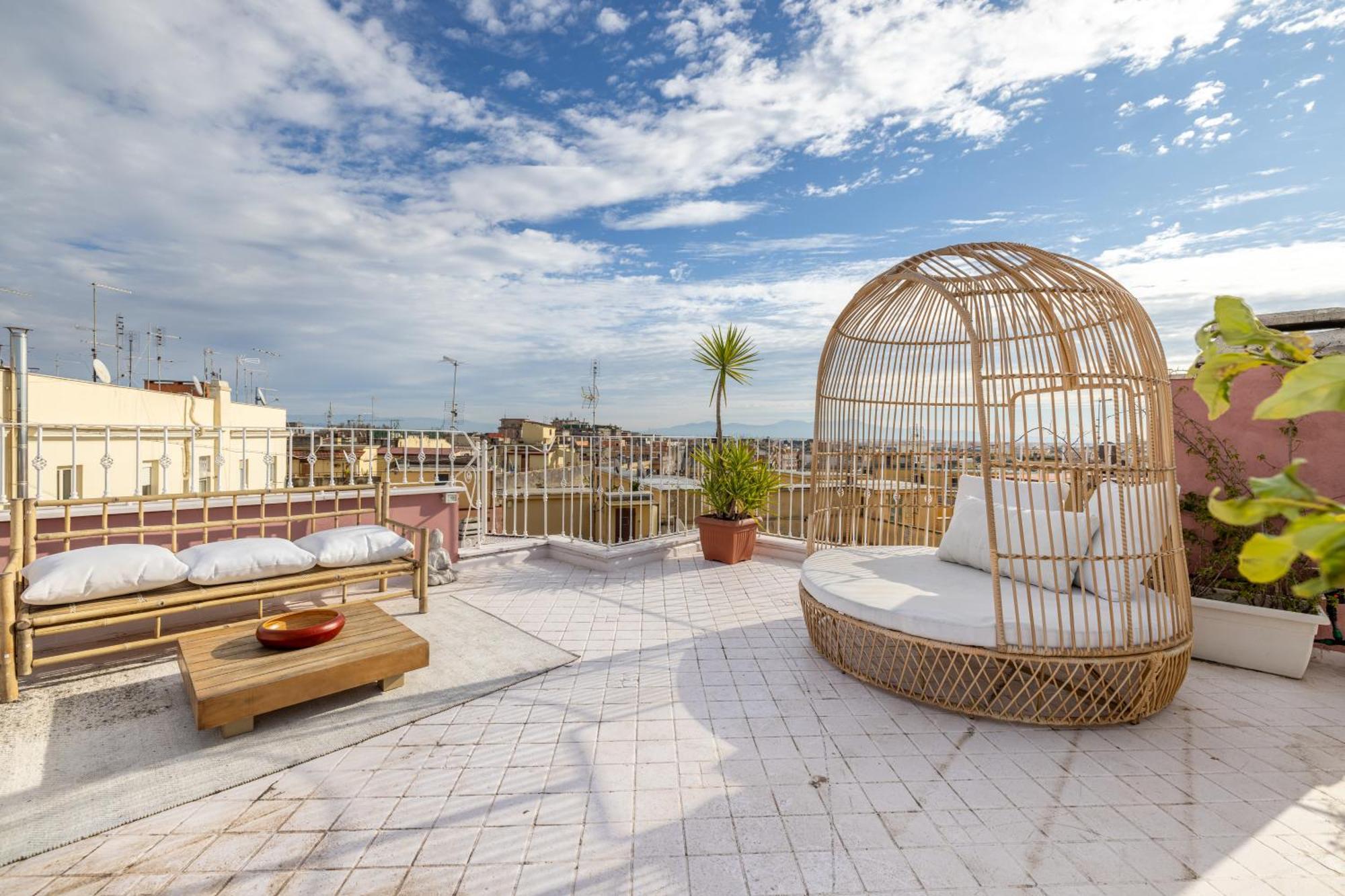 ローマAria Penthouse & Gardenアパートメント エクステリア 写真