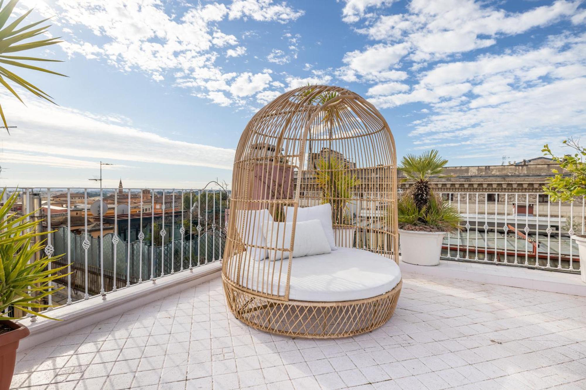 ローマAria Penthouse & Gardenアパートメント エクステリア 写真