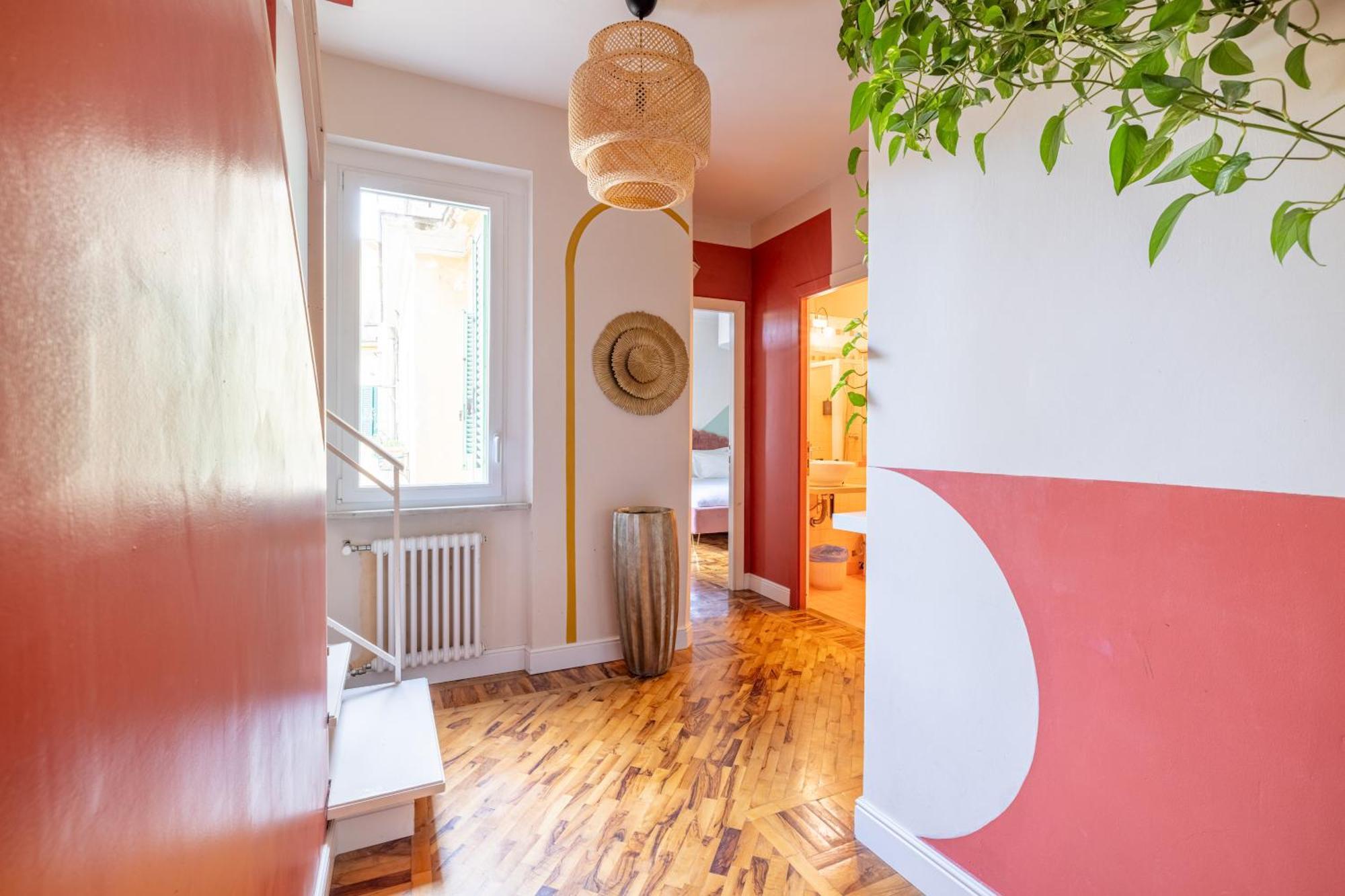 ローマAria Penthouse & Gardenアパートメント エクステリア 写真
