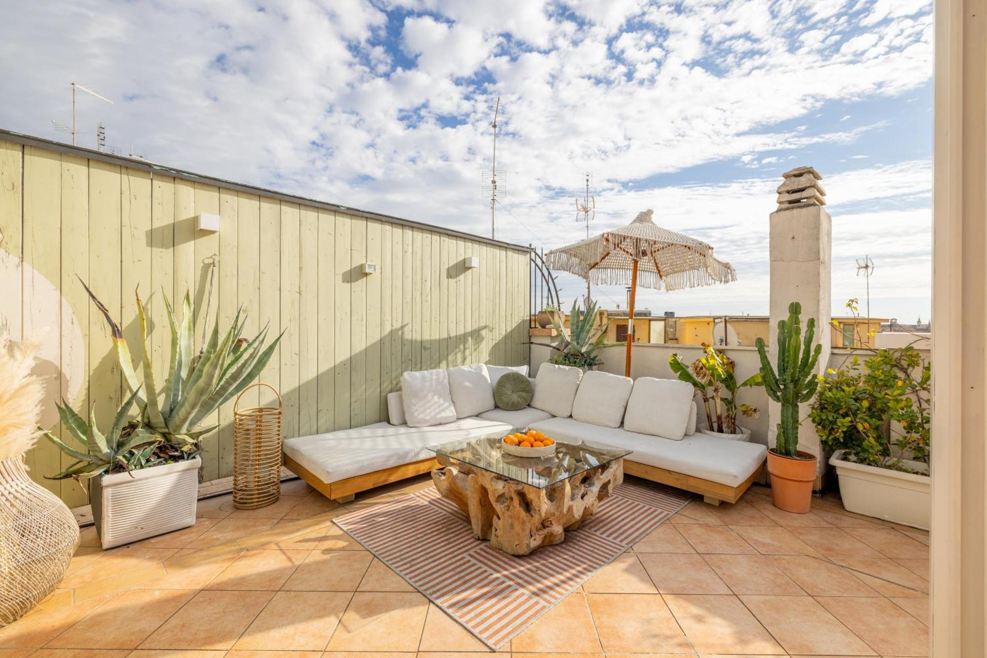 ローマAria Penthouse & Gardenアパートメント エクステリア 写真
