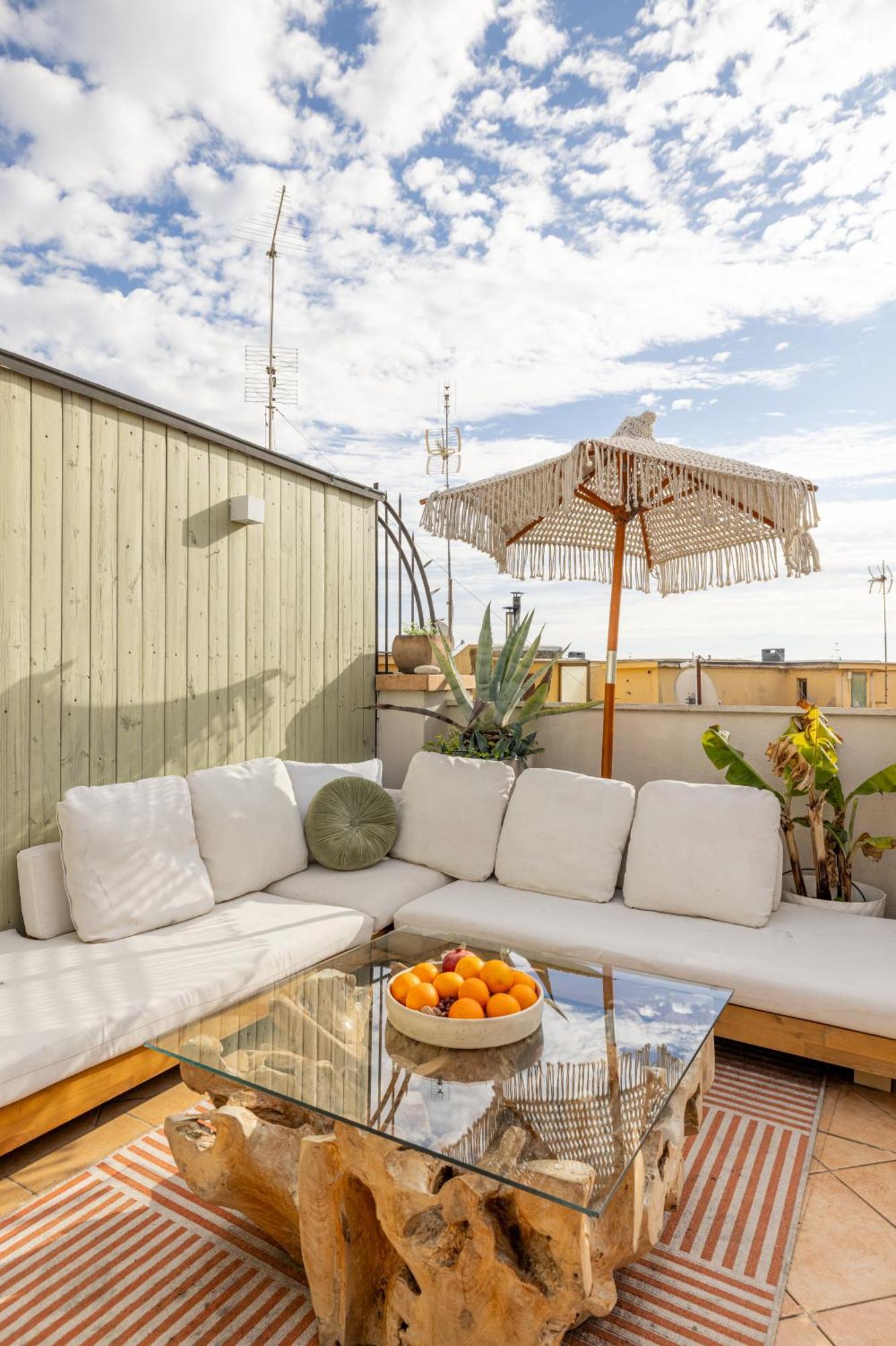 ローマAria Penthouse & Gardenアパートメント エクステリア 写真